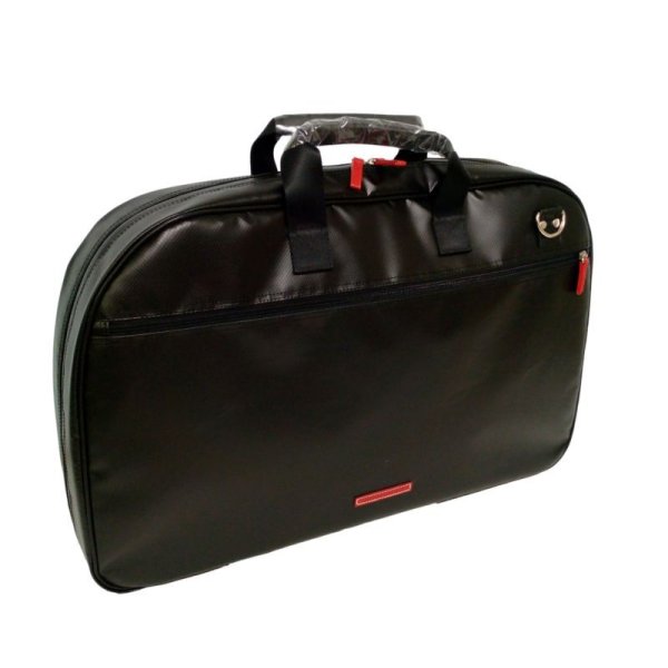 画像1: ハンドメイド 3WAY リュック対応 防水法衣鞄（39cm×60.5cm）「McDormand/wf」マットブラック