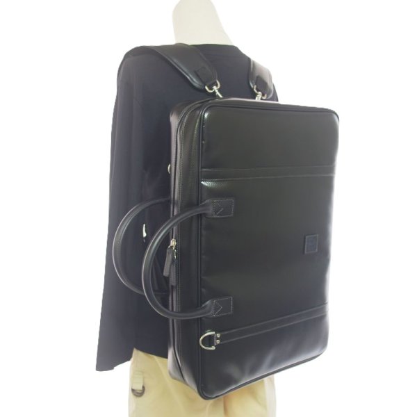 画像8: NAHOK特製 ワイドリュックベルト マットブラック