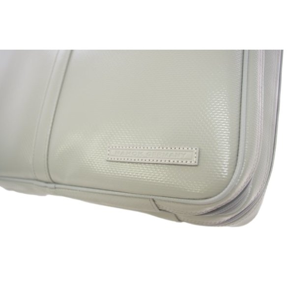 画像3: 3way ビジネスブリーフケース 2コンパートメント34「Cantabile 2/wf」マットライトグレー / 紺