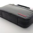 画像4: ハンドメイド オーボエケースガード 2本ハンドルバッグ式 「The Mission2/wf」マットブラック/本革レッドエンブレム (4)