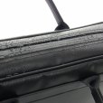 画像8: ハンドメイド オーボエケースガード 2本ハンドルバッグ式 「The Mission2/wf」マットブラック/本革レッドエンブレム (8)