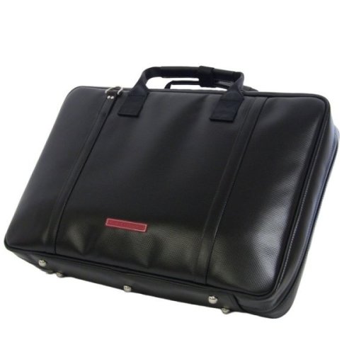 　3: 20%OFF 訳なしセール C管＆H管 フルートダブルケース「Bullitt/wf」ブラック / アイボリー