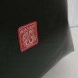 画像2: ハンドメイド 軽量リュック「Helden/wf」（クラリネット・フルート・オーボエ対応）マットブラック/アイボリー・赤 (2)
