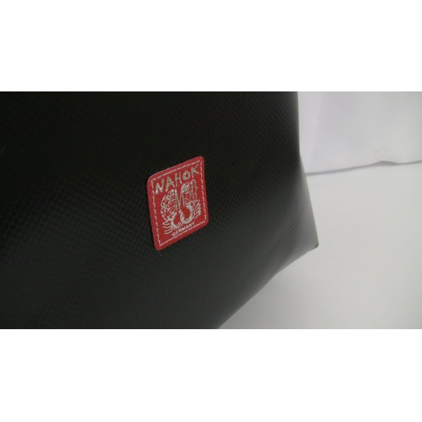 画像2: ハンドメイド 軽量リュック「Helden/wf」（クラリネット・フルート・オーボエ対応）マットブラック/アイボリー・赤