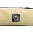 画像5: 特注 20%OFF C＆H管 フルート＋ピッコロバッグ「GM５/wf」ダークアイボリー / ブラックハンドル (5)