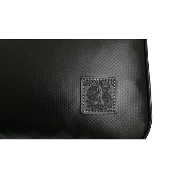 画像5: ハンドメイド　クラリネットバッグ（Wファスナー・2コンパートメント）「Camarade3/wf」ソフトマットブラック / 黒ハンドル