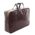 画像5: リュック式 M2マリゴ専用ケース「Deniro3/wf」(1コンパートメント）チョコ / キャメル (5)