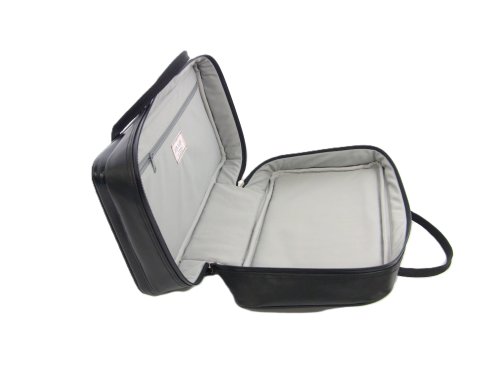 　2: ハンドメイド　クラリネットバッグ（Wファスナー・2コンパートメント）「Camarade3/wf」ソフトマットブラック / 黒ハンドル