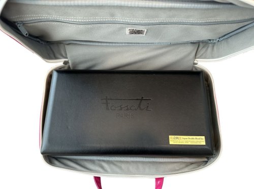 　3: 訳なし限定セール 40%OFF 大きめオーボエバッグ「Camarade/wf」フューシャピンク / リボン