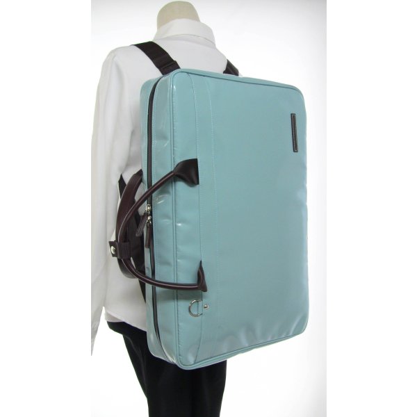 画像6: リュック式 ダブルケースガード「Gabriel 3/wf」（オーボエ・フルート・クラリネット対応）ミント / チョコ