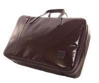 特注ハンドメイド リュック式 2コンパートメント マチ厚ケース「Deniro 4/wf」(マリゴM2,オーボエレジェンドハイブリッド対応） チョコ