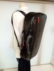 画像6: ハンドメイド 3WAY リュック対応 防水法衣鞄（39cm×60.5cm）「McDormand/wf」マットブラック