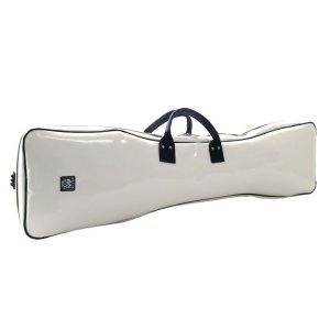画像: 民謡＆津軽三味線 プロテクションケース（バチケース付属）「Nitaboh5/wf」ホワイト