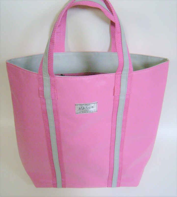 画像3: トートバッグ マット＆光沢ピンク